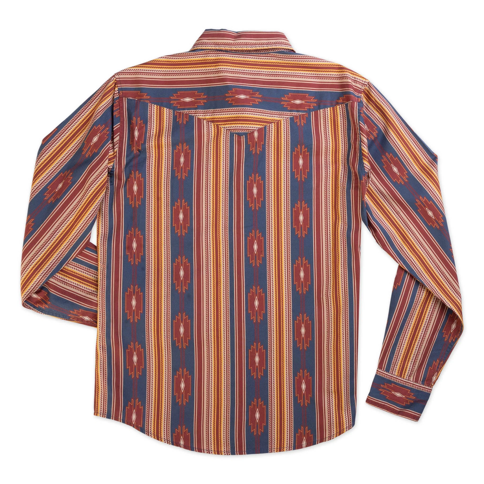 Sendero The Wyatt Pearl Snap Long Sleeve Serape Shirt - Image 4