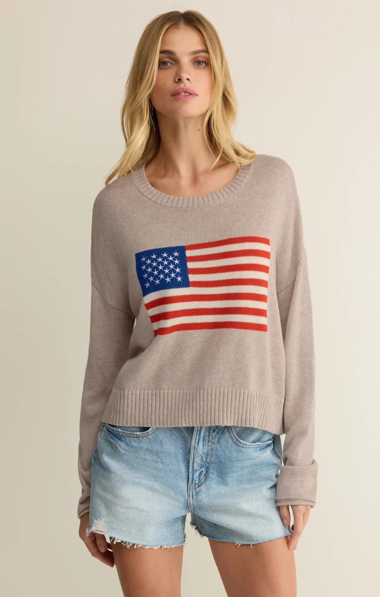 Z Supply Sienna Patriot Sweater - Image 3
