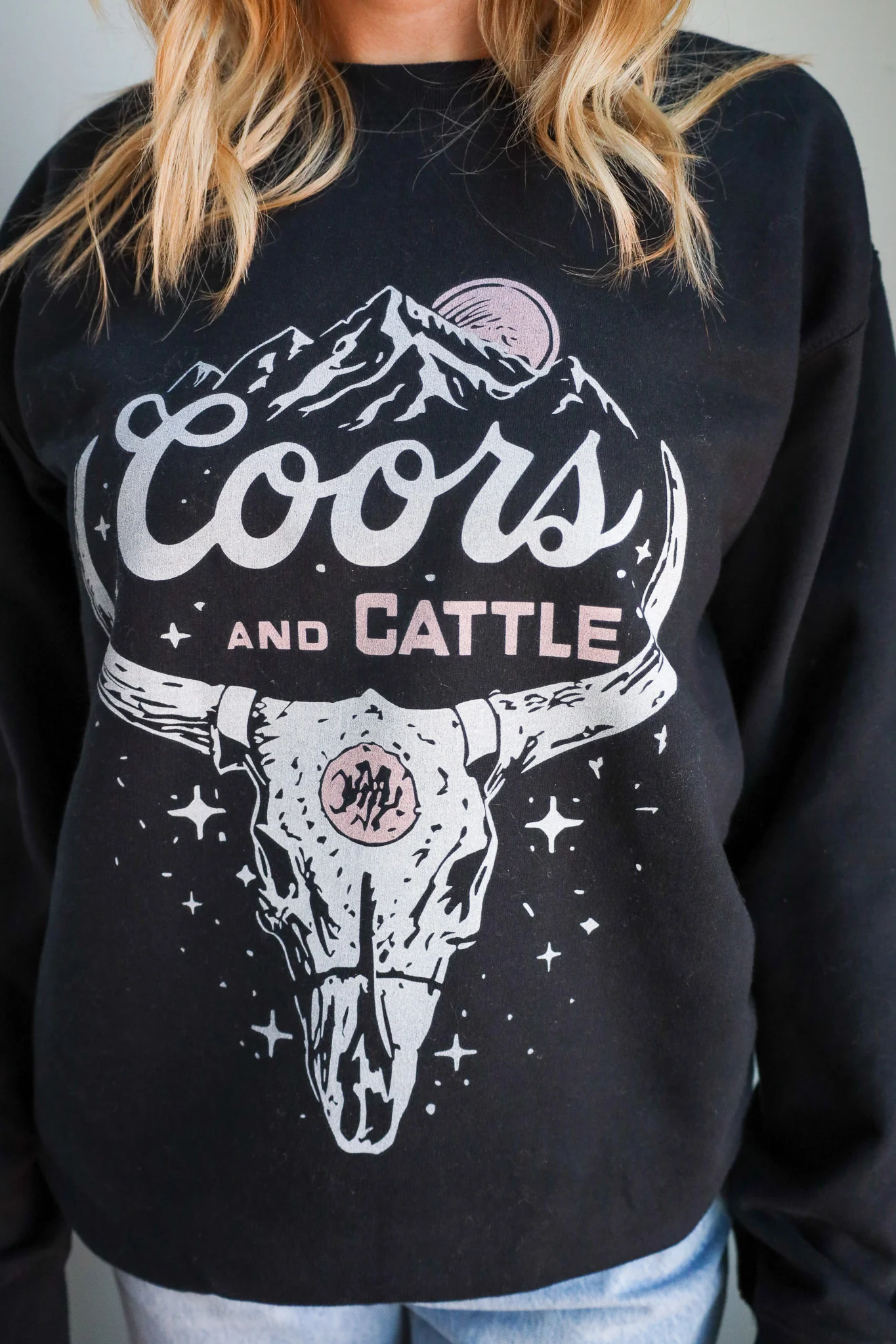 Lala Sista Coors Cattle Western Sweatshirt - Image 5