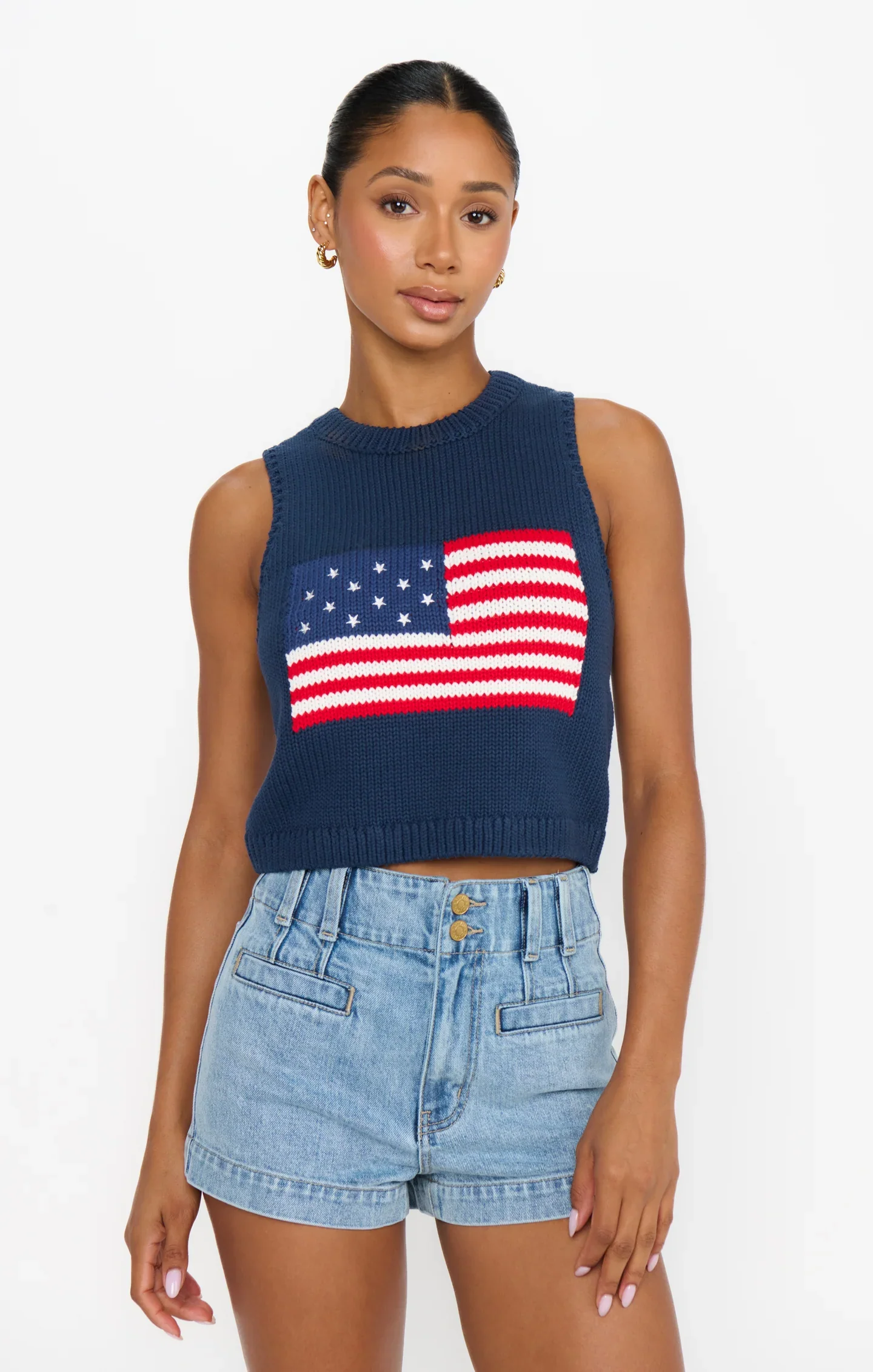 Show Me Your Mumu Milo Flag Tank - Image 3