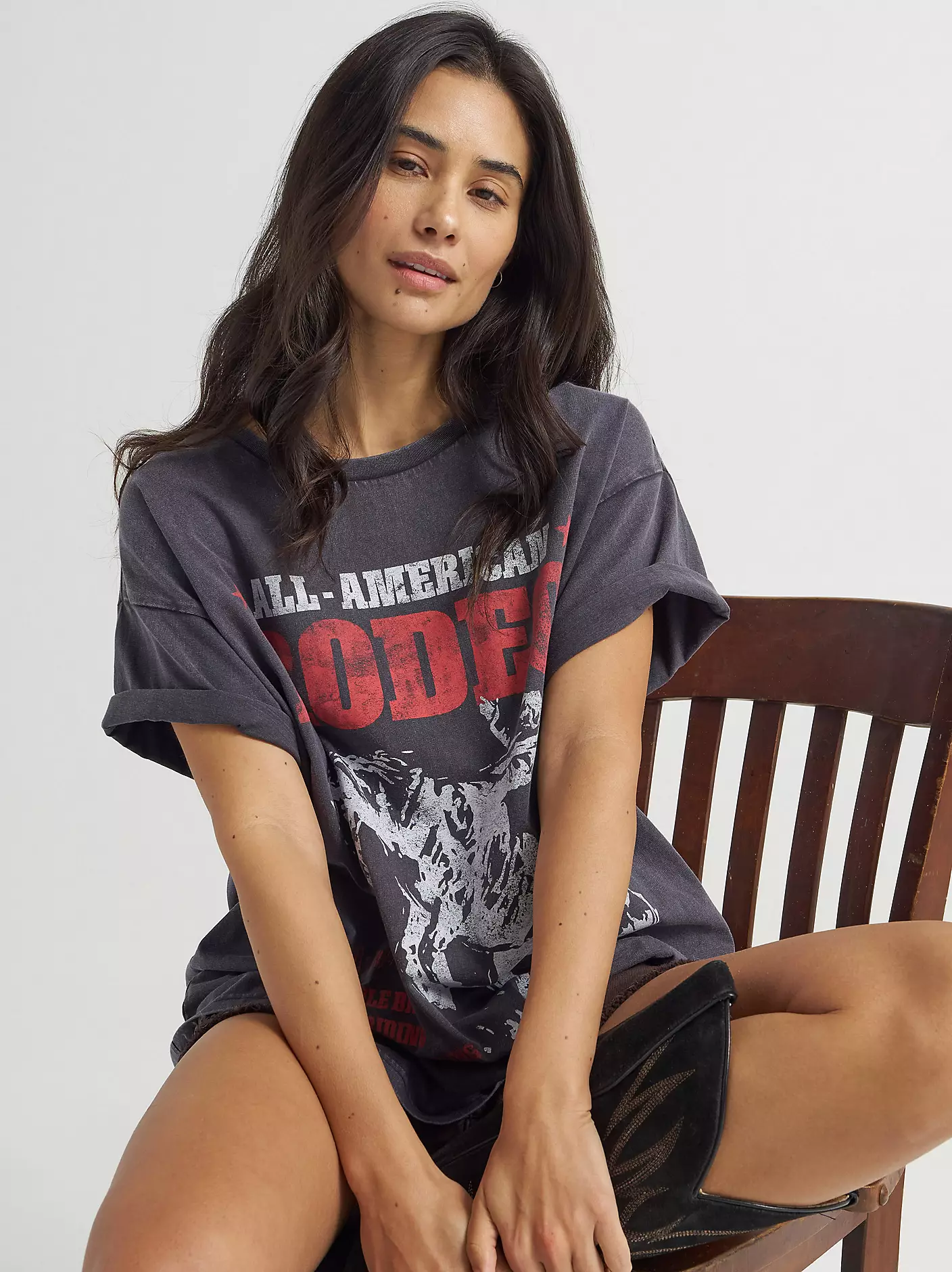 Wrangler All American Rodeo Oversized Tee - Image 2