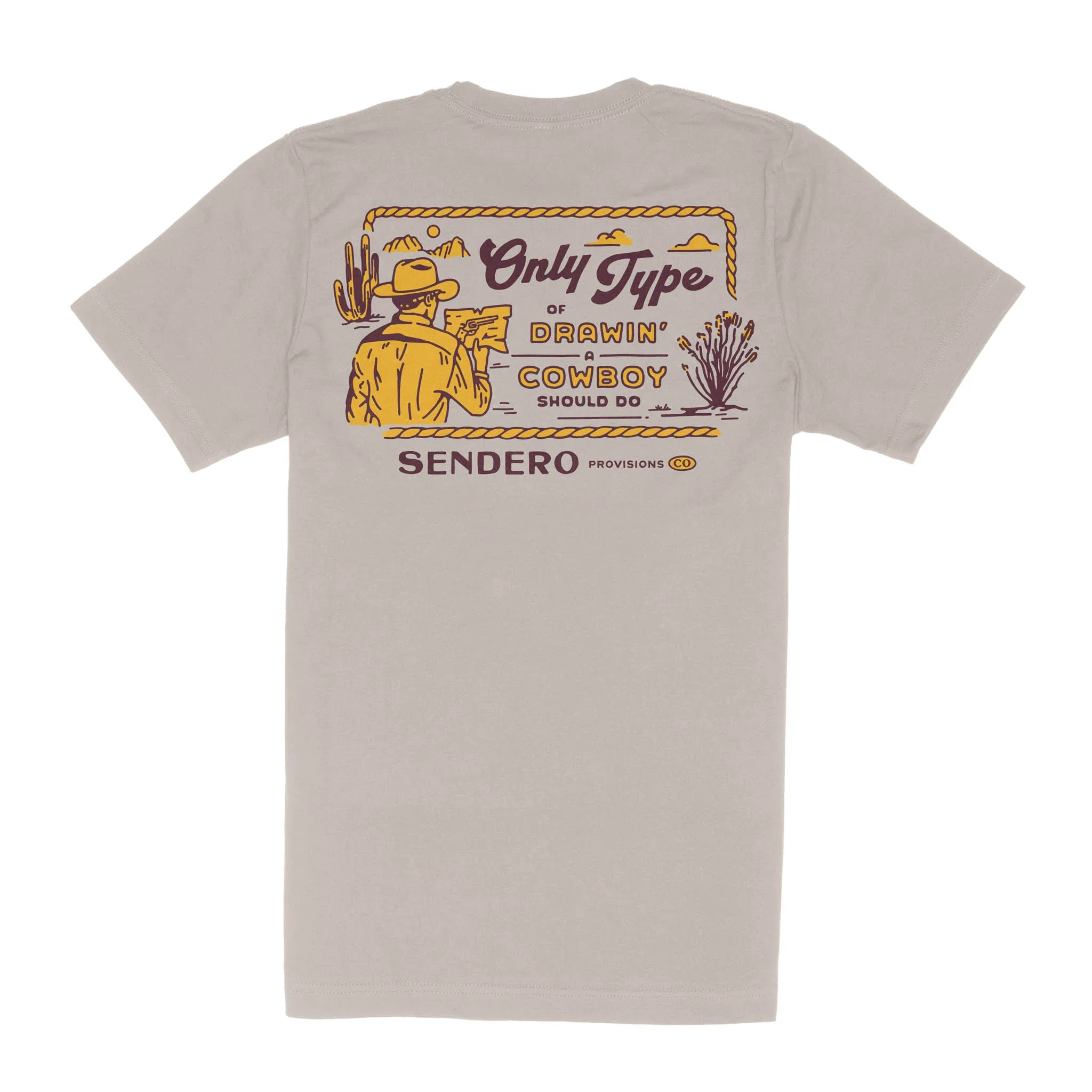 Sendero Cowboy Drawin' T-Shirt
