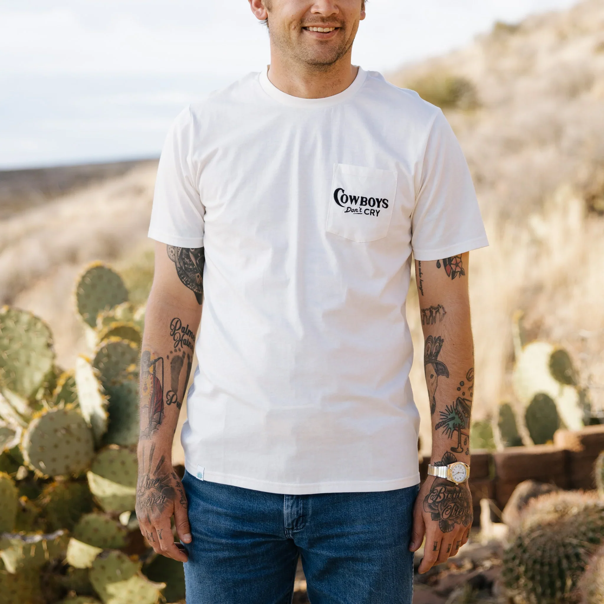 Sendero Cowboys Don't Cry T-Shirt - Image 3