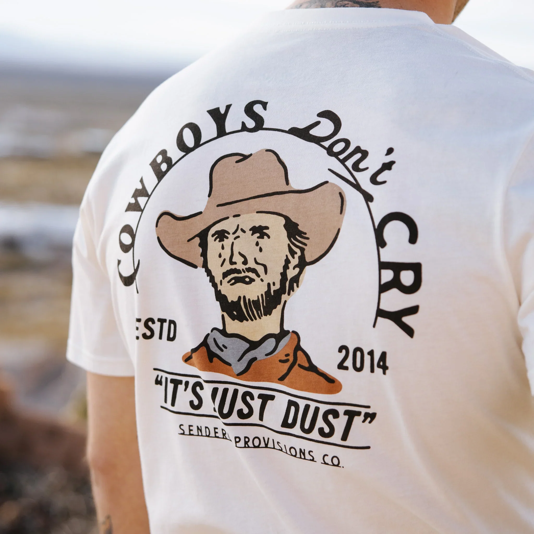 Sendero Cowboys Don't Cry T-Shirt - Image 6