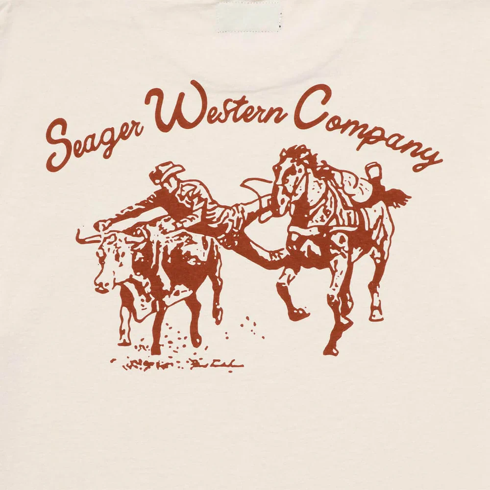 Seager Los Rios Tee Vintage White - Image 3