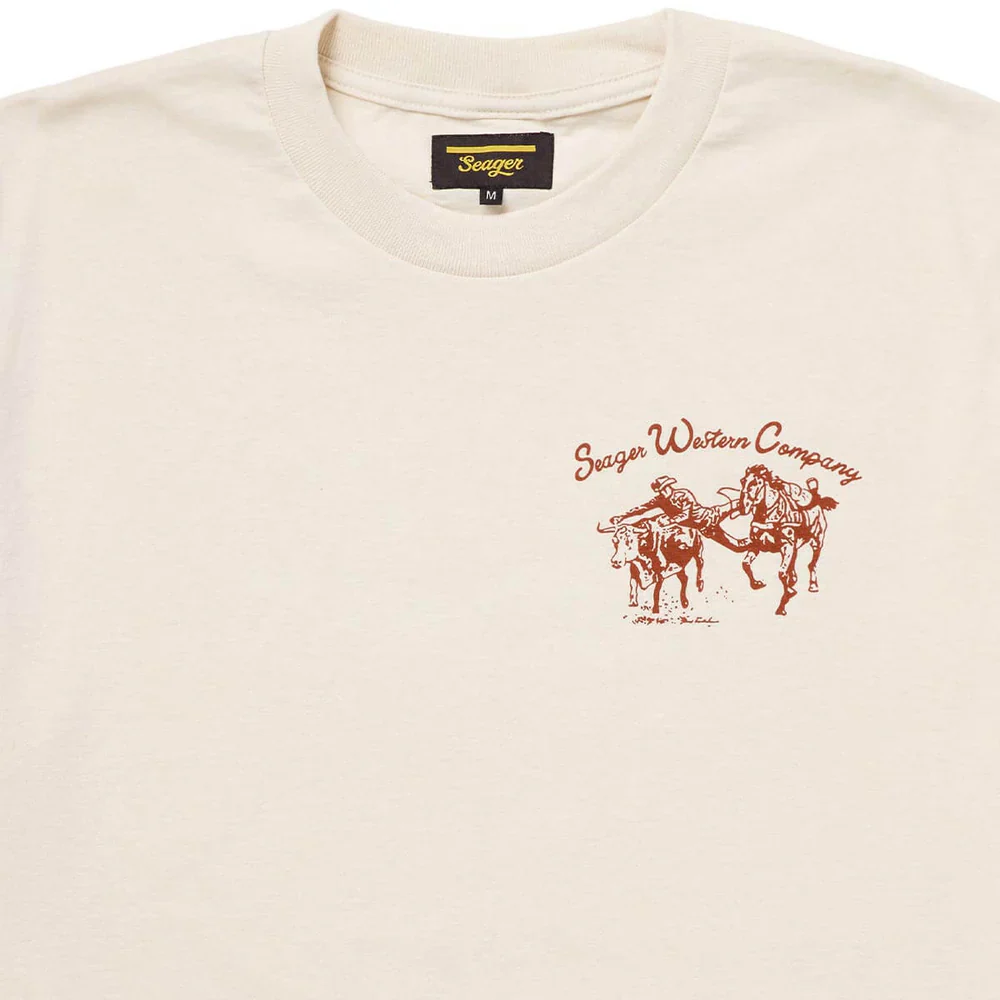 Seager Los Rios Tee Vintage White - Image 4