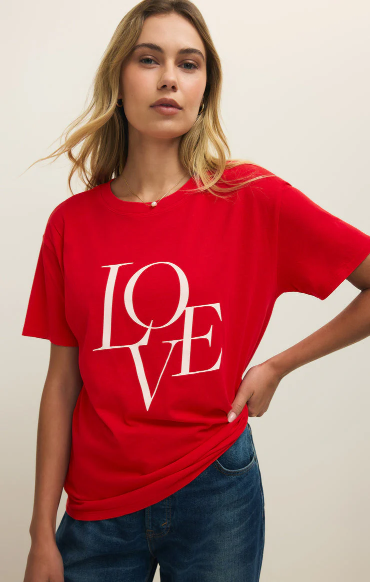 Z Supply Love You Boyfriend Tee - Image 3