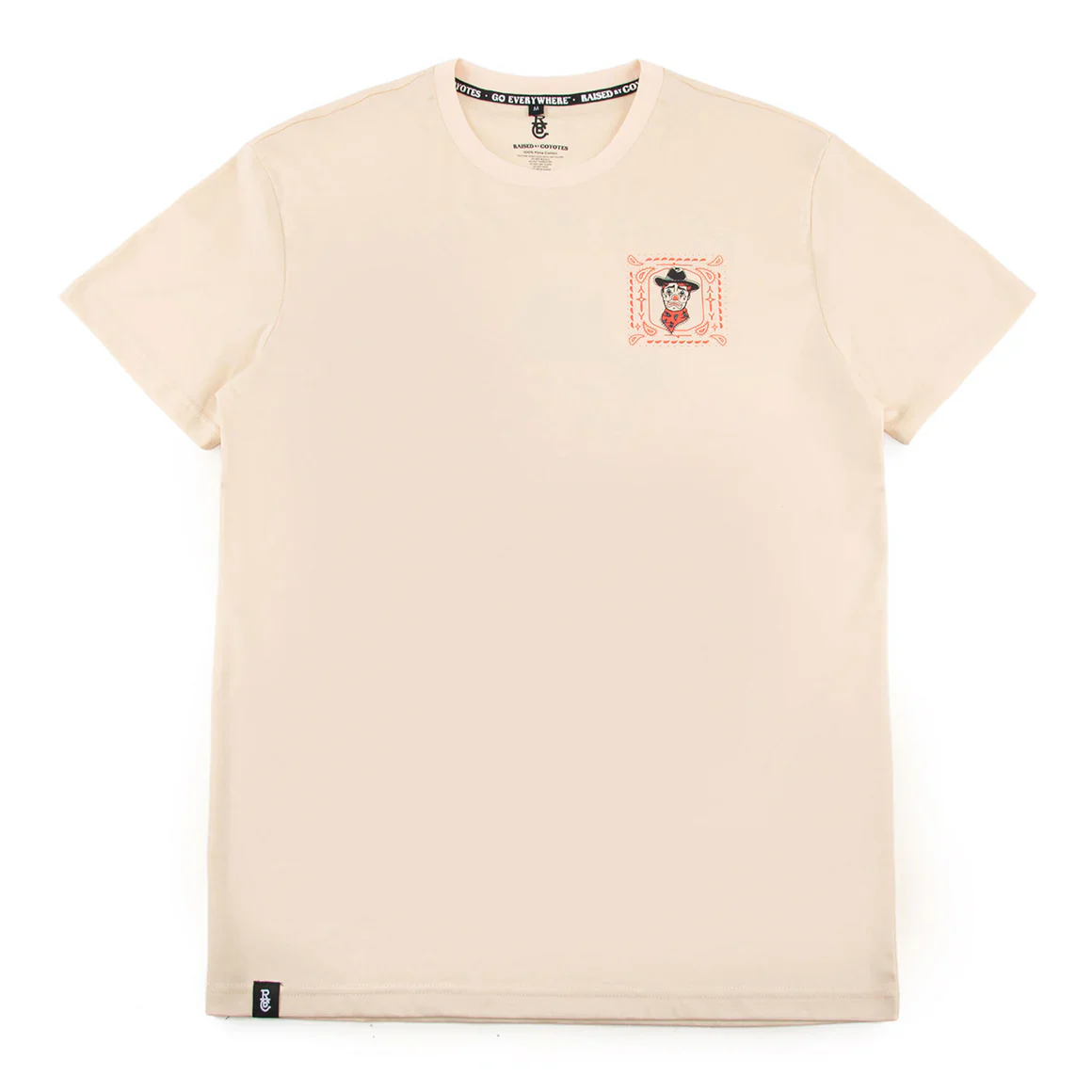 Raised By Coyotes Rodeo Clown T-Shirt - Image 4