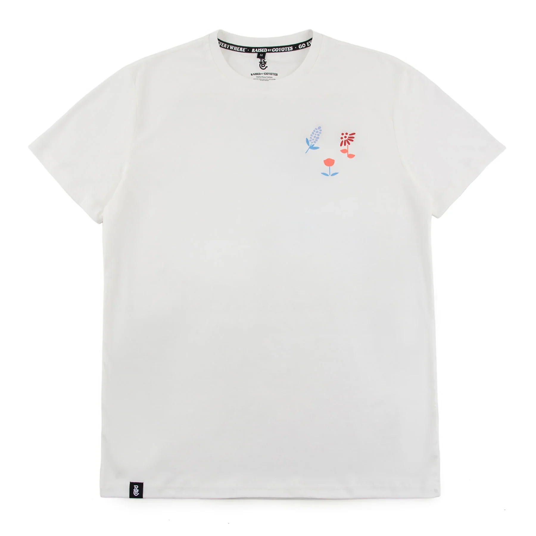 Raised By Coyotes Texas Wildflowers T-Shirt - Image 3