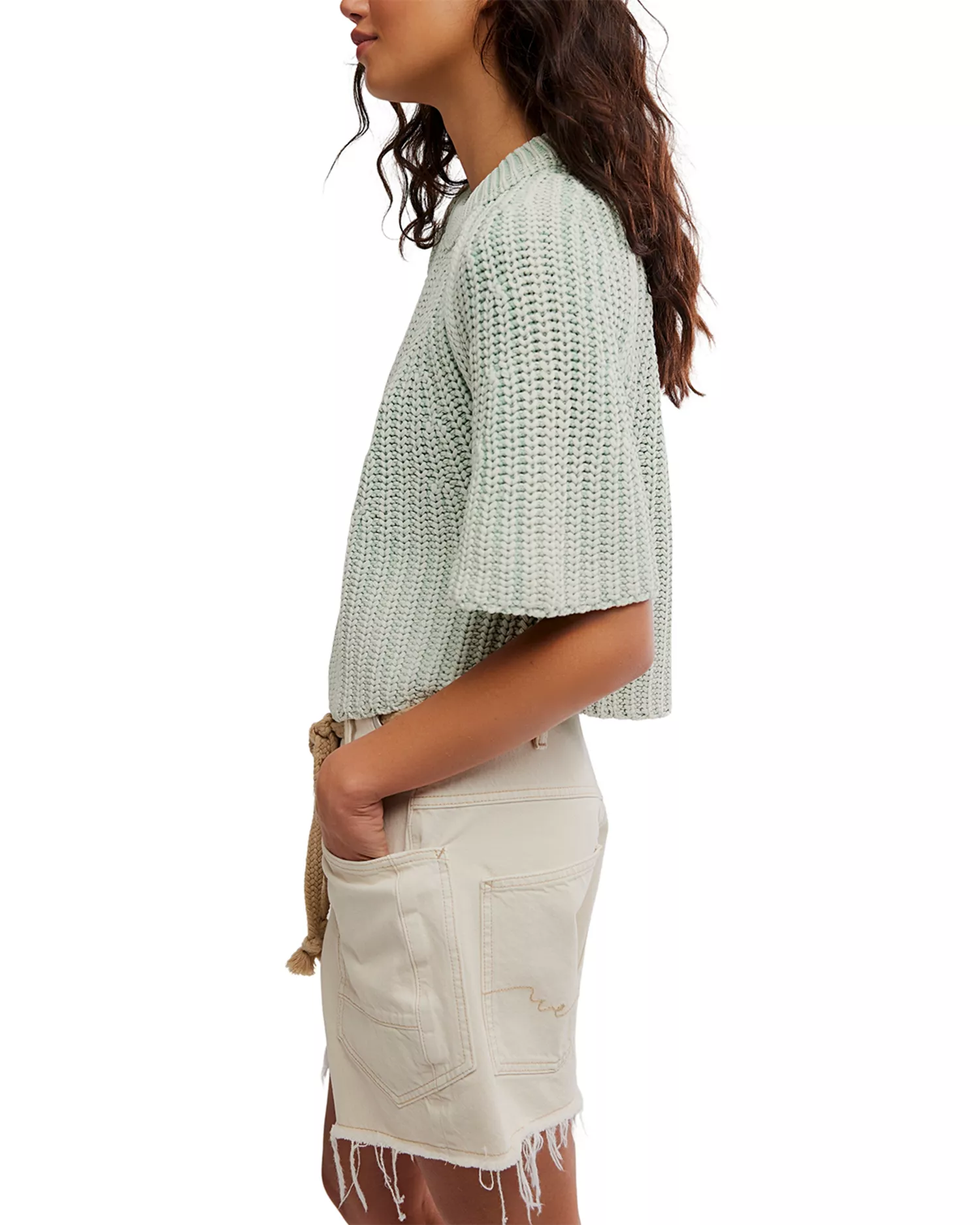 Free People Amy Sweater Tee - Image 4