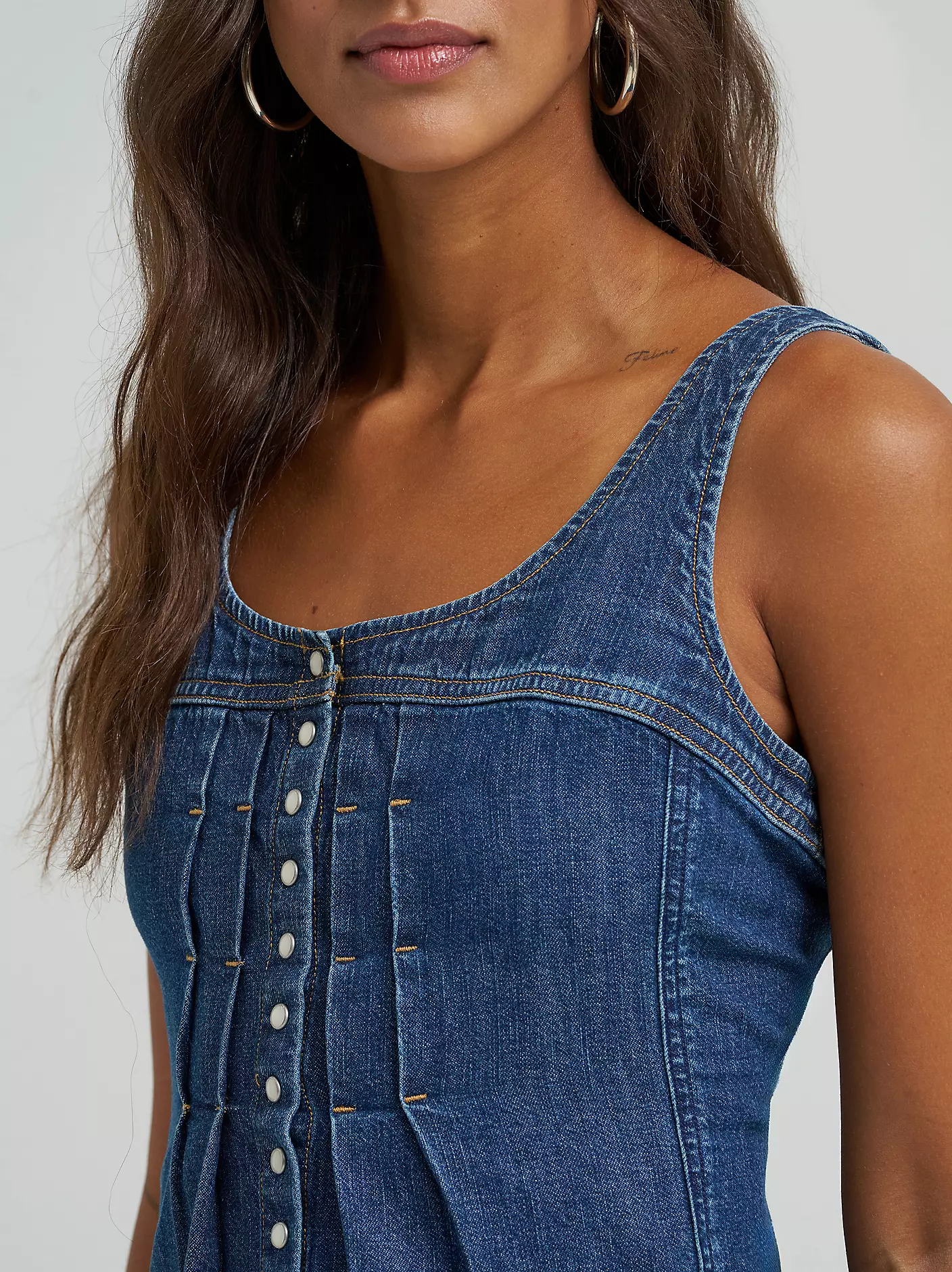 Wrangler Pleated Corset Top - Image 5