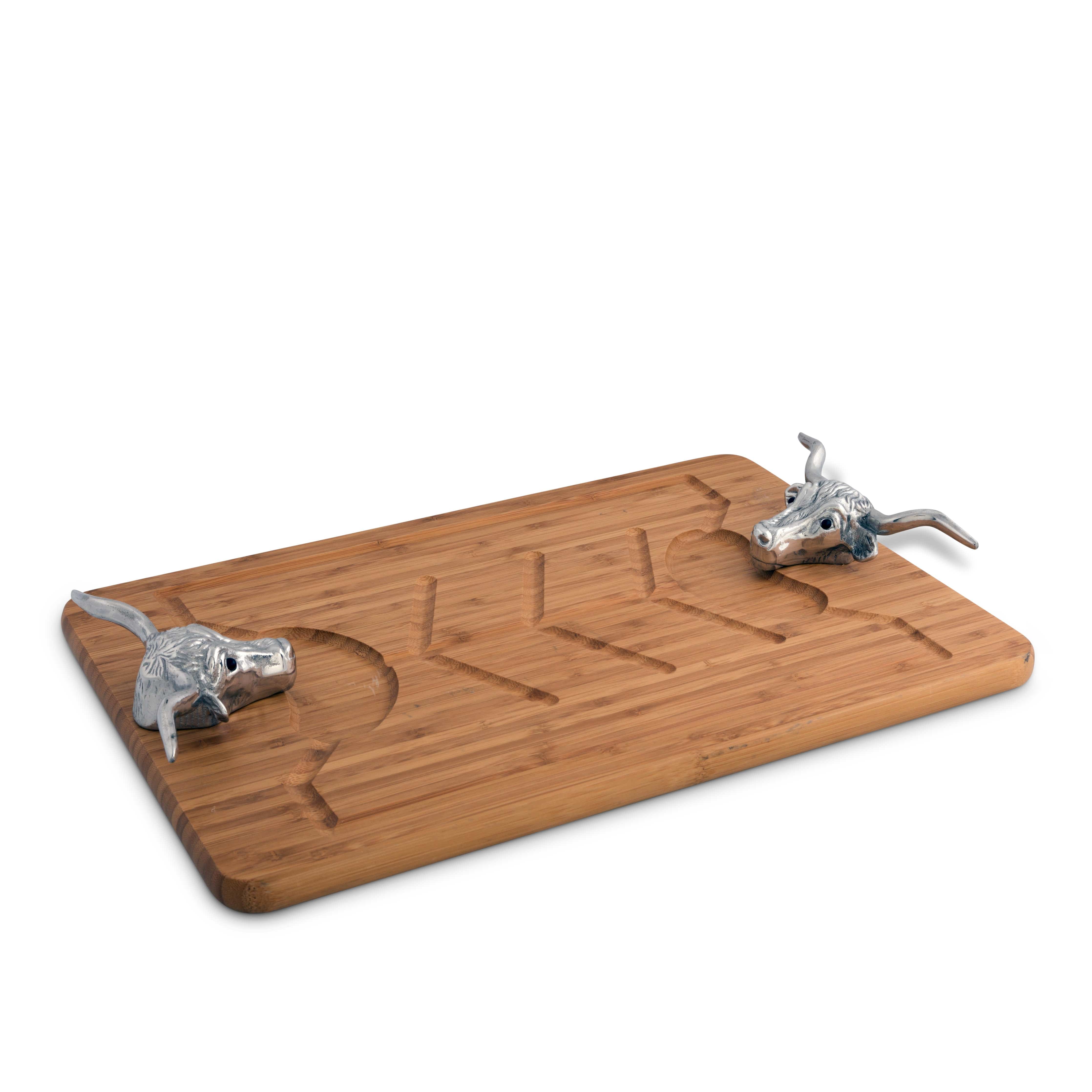Arthur Court Longhorn Carving Board - Image 6