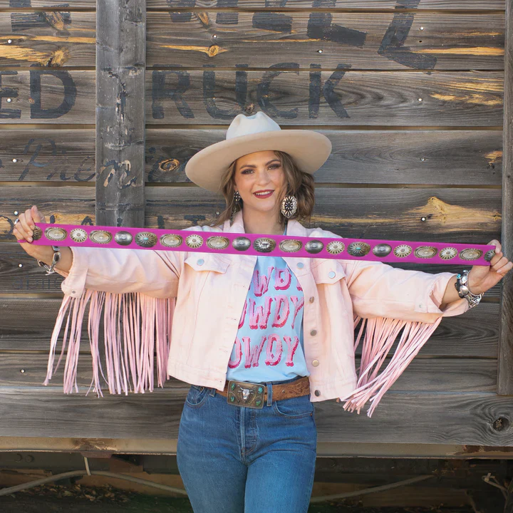 Big Concho Pink Twilly