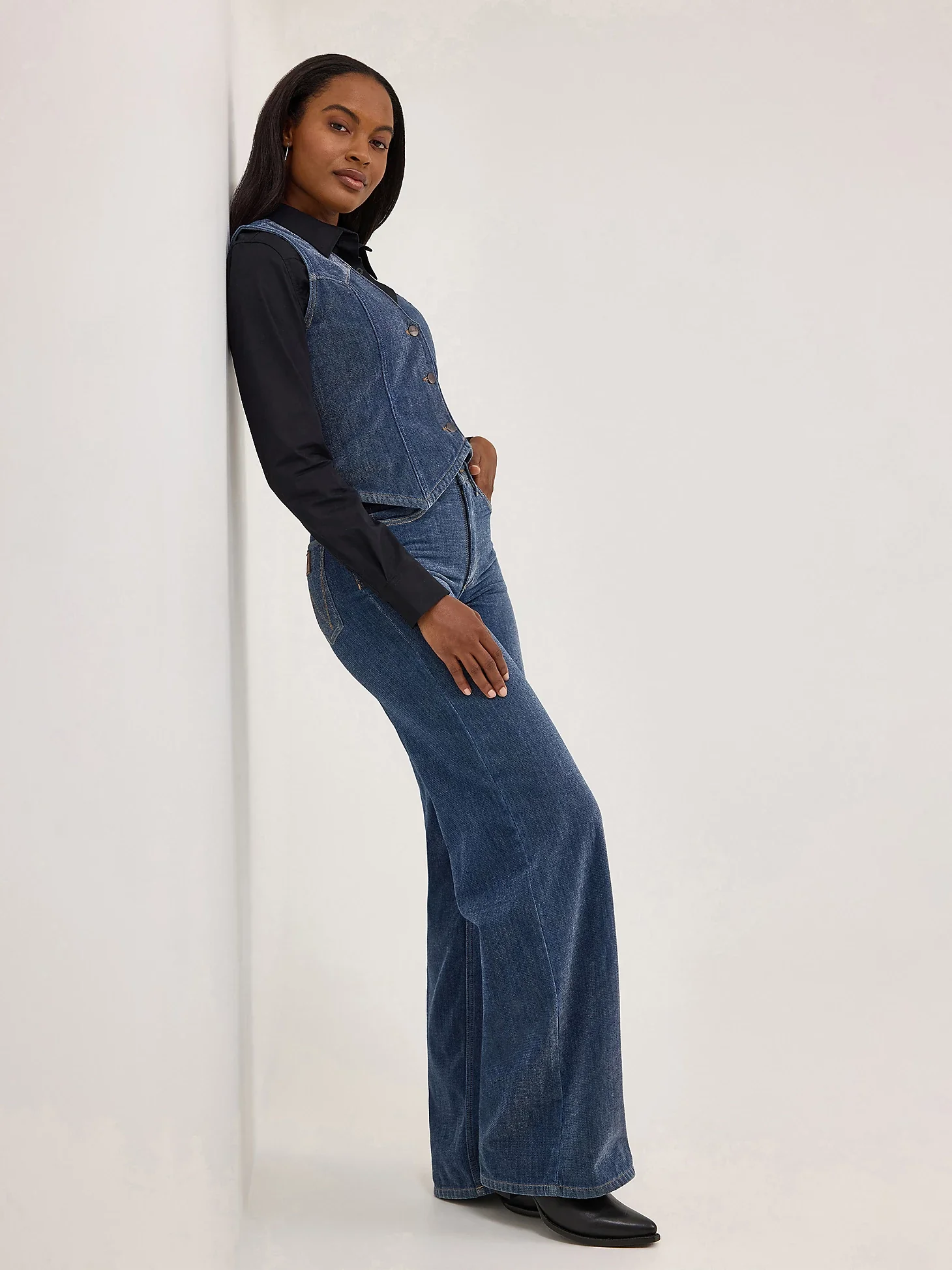 Wrangler Airy Denim Vest - Image 4